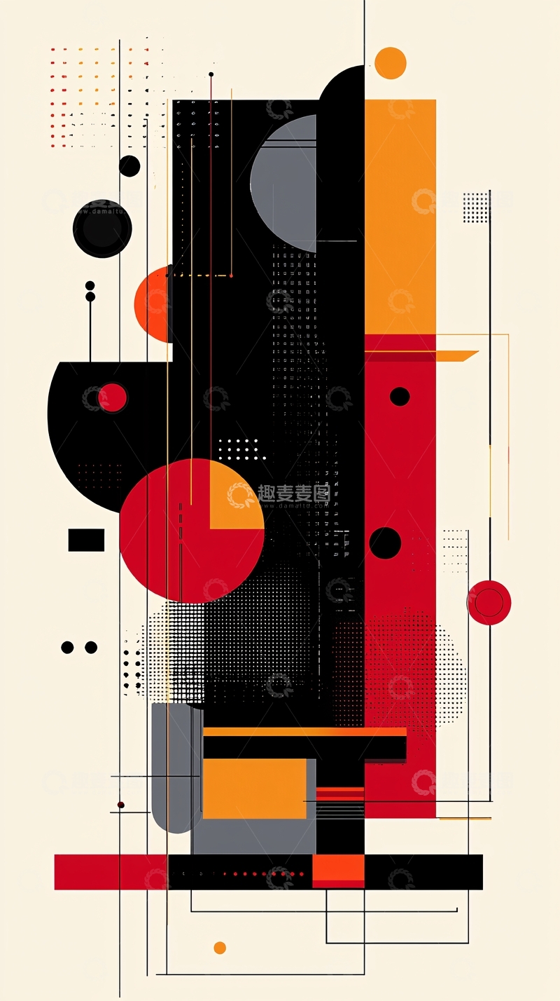 高清大图下载【趣麦麦图】抽象几何图形