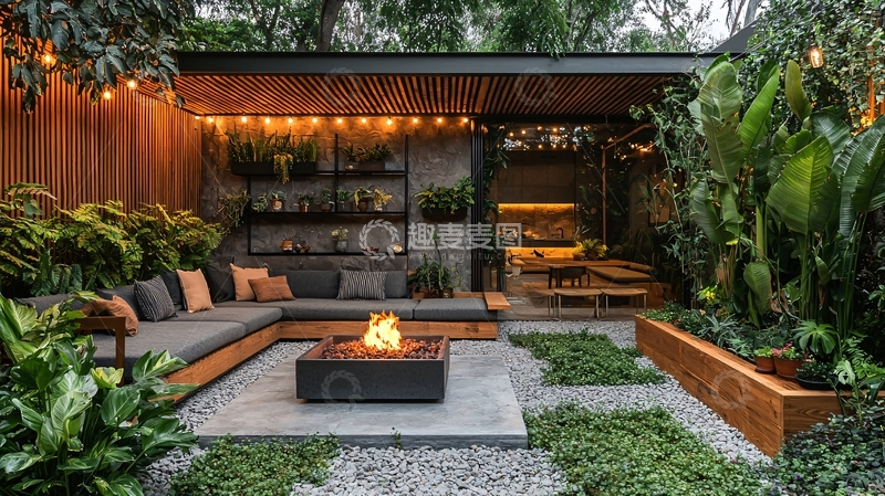 高清大图下载【趣麦麦图】庭院设计