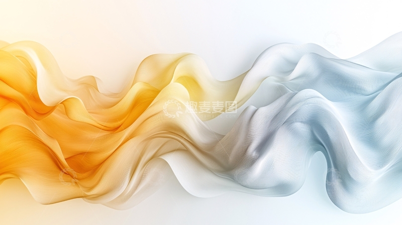 高清大图下载【趣麦麦图】抽象丝绸质感