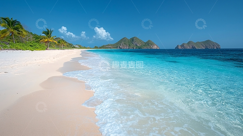 高清大图下载【趣麦麦图】热带海滩