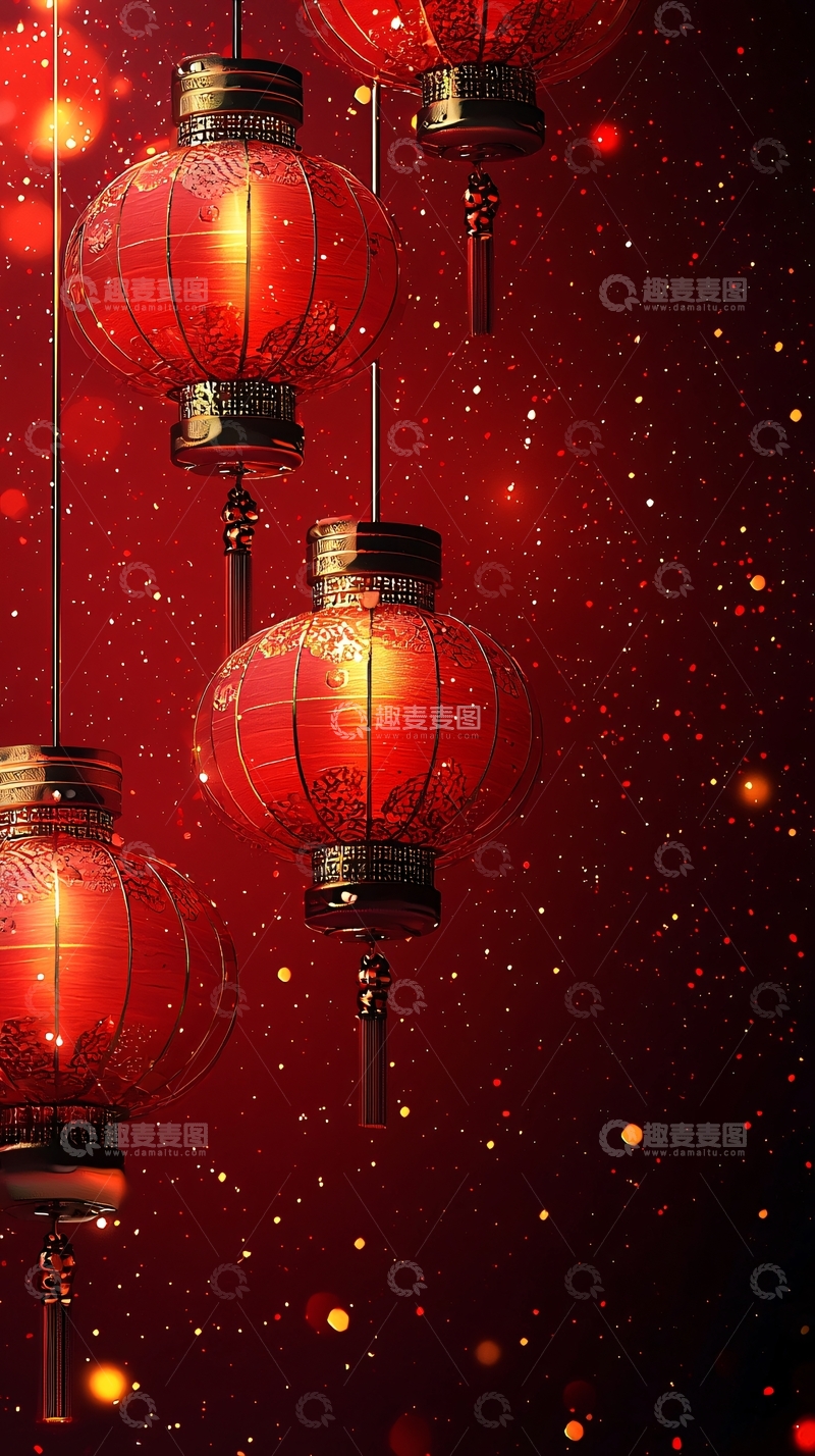高清大图下载【趣麦麦图】红灯笼