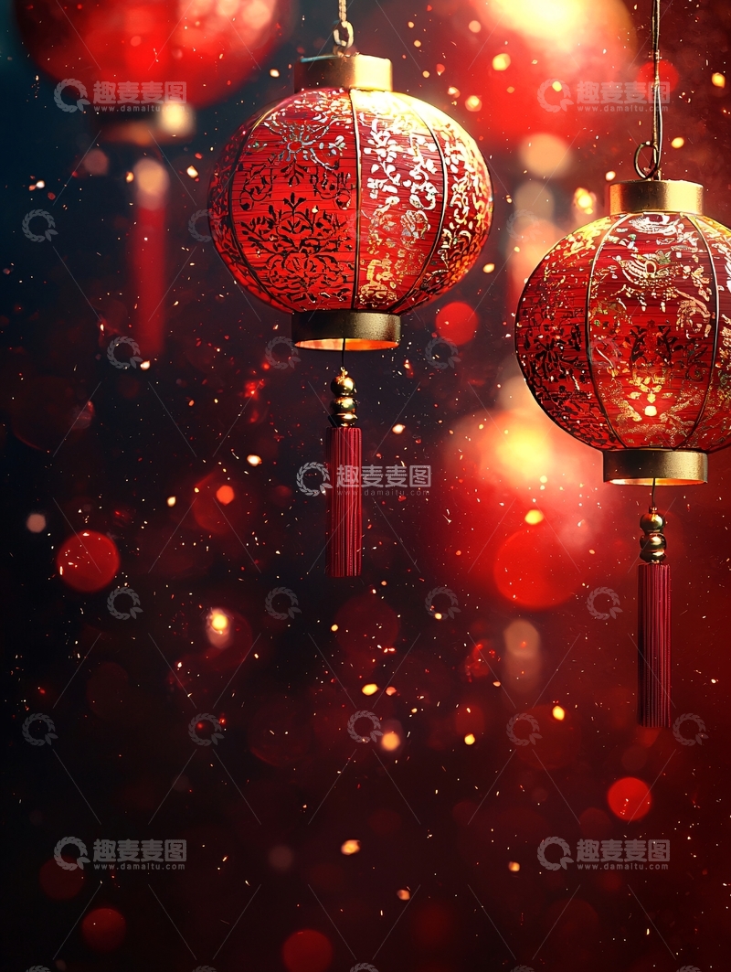 高清大图下载【趣麦麦图】红灯笼
