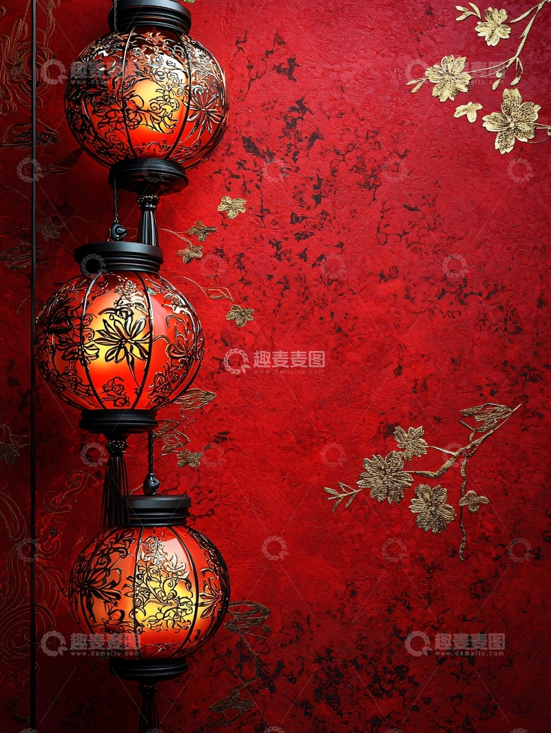 高清大图下载【趣麦麦图】红灯笼