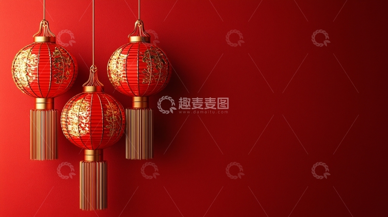 高清大图下载【趣麦麦图】红灯笼