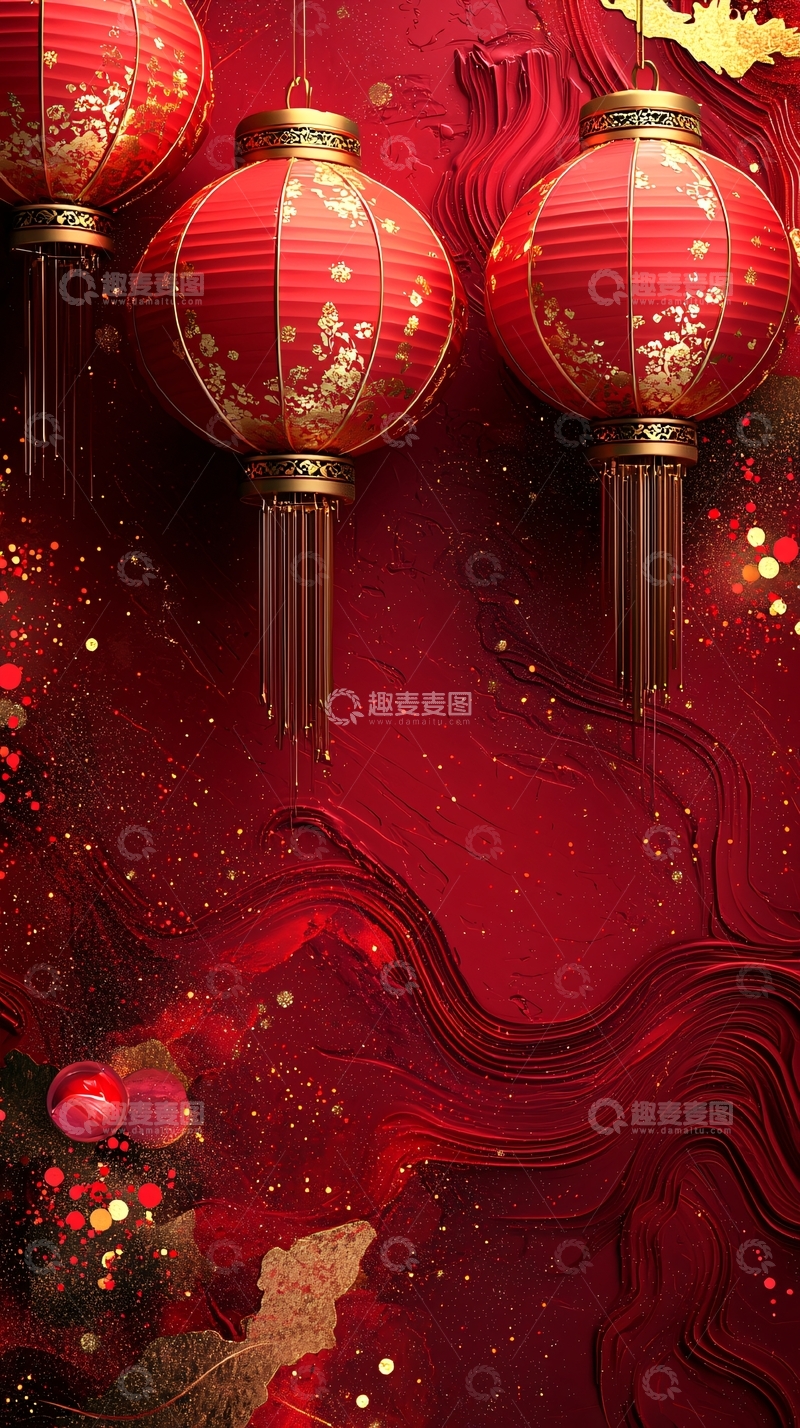 高清大图下载【趣麦麦图】红灯笼