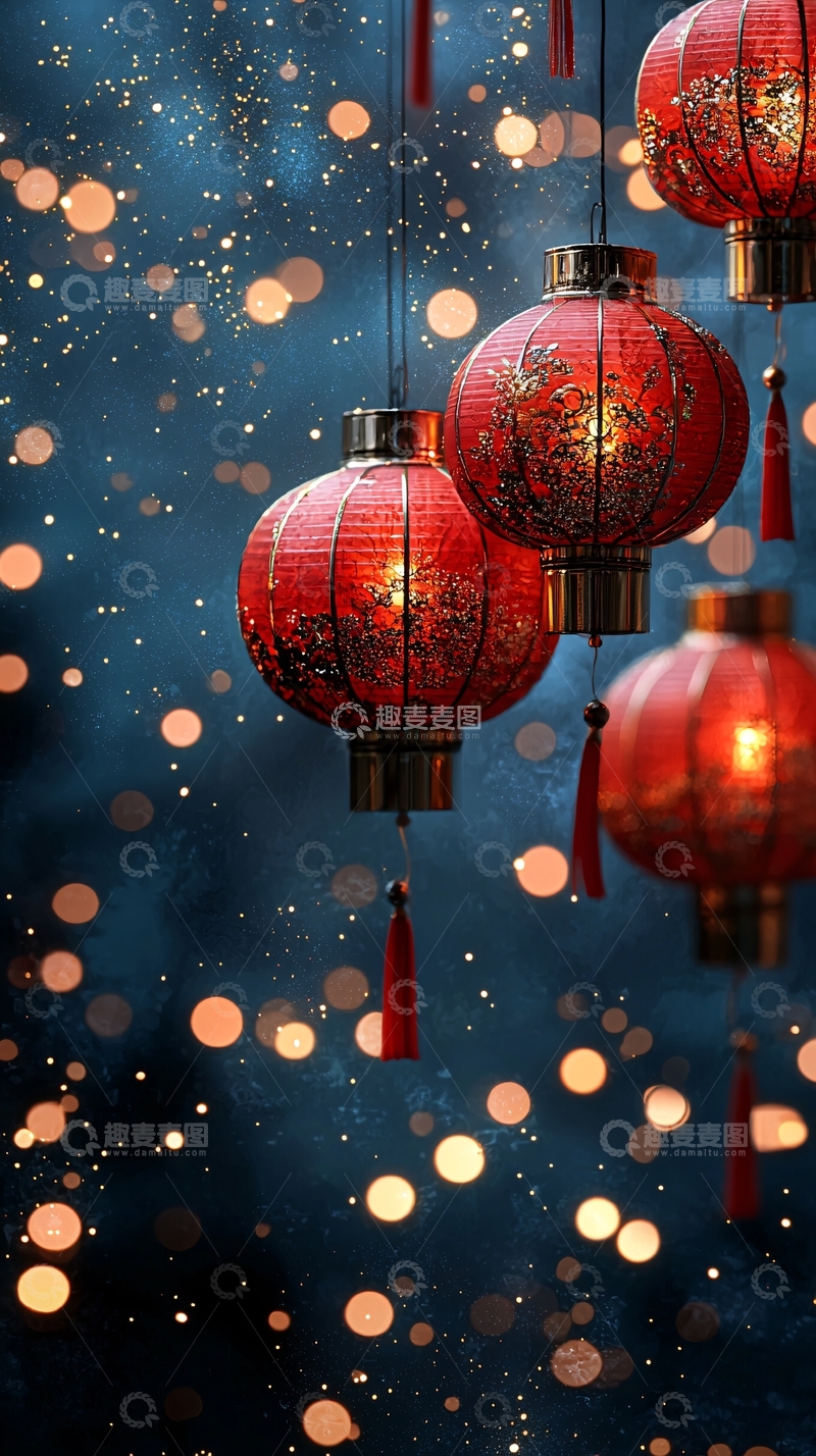 高清大图下载【趣麦麦图】红灯笼