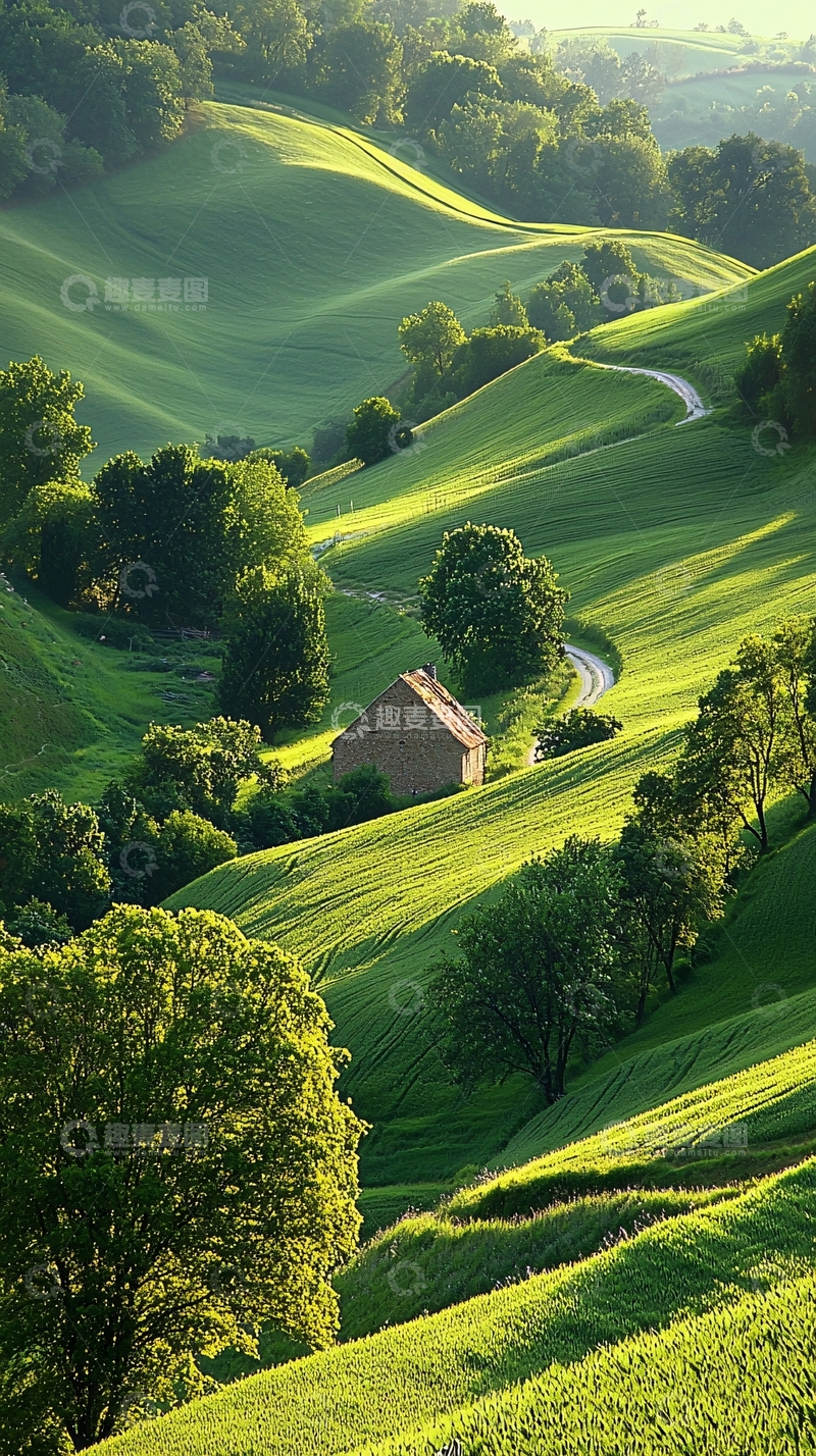 高清大图下载【趣麦麦图】绿色田园风光