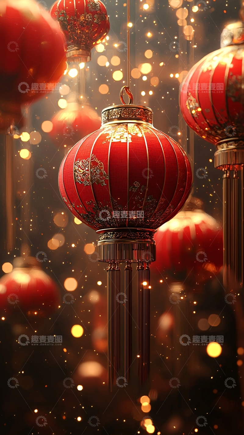 高清大图下载【趣麦麦图】红灯笼