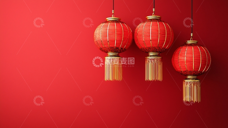 高清大图下载【趣麦麦图】红灯笼