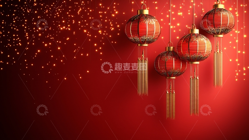 高清大图下载【趣麦麦图】红灯笼
