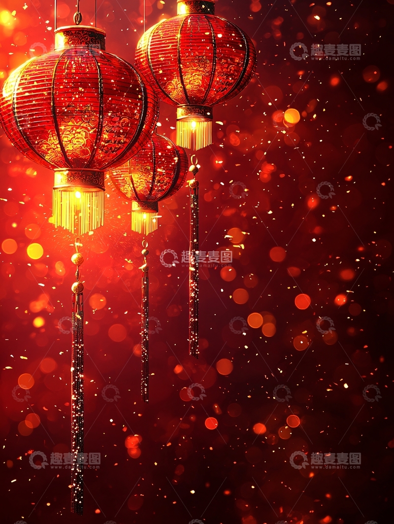 高清大图下载【趣麦麦图】红灯笼