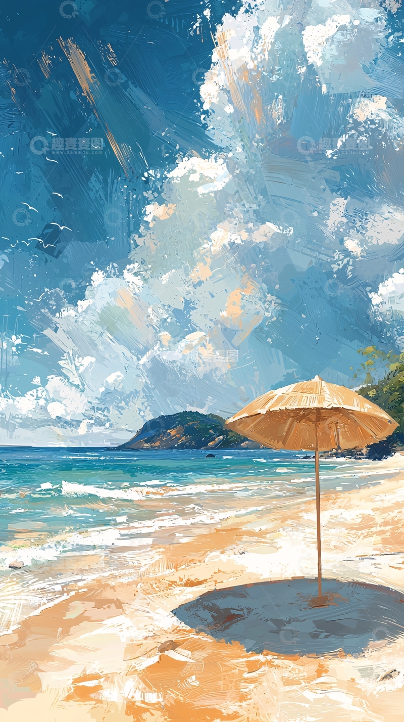 高清大图下载【趣麦麦图】阳光沙滩海边度假