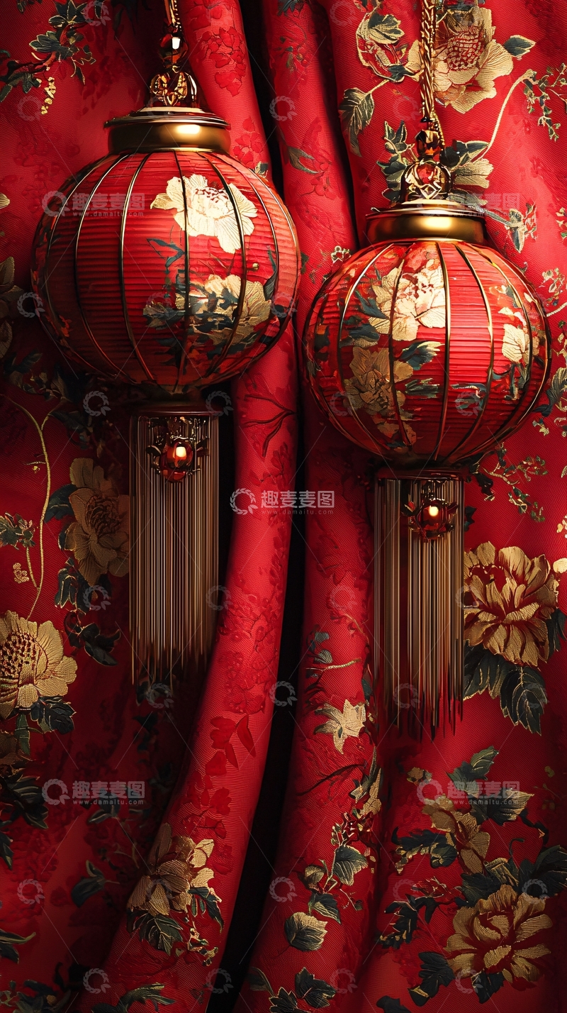 高清大图下载【趣麦麦图】红灯笼