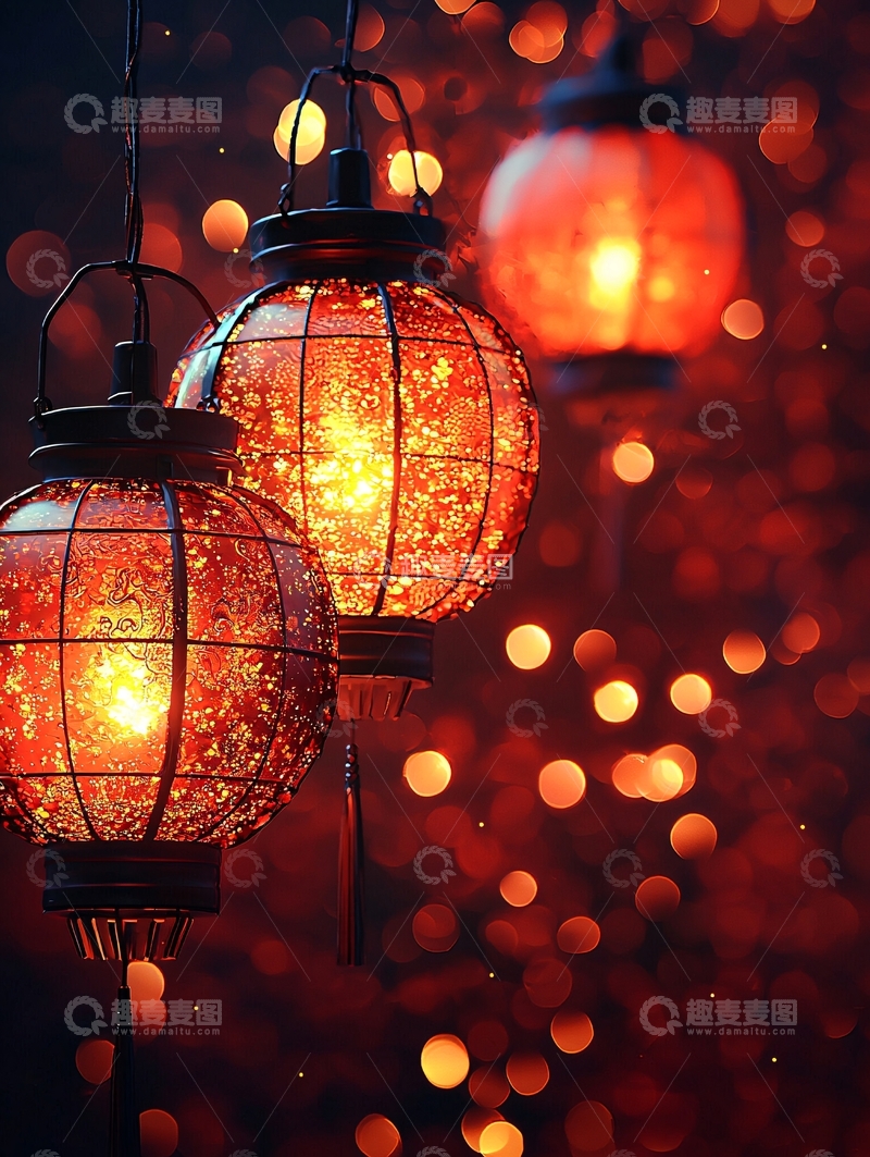 高清大图下载【趣麦麦图】红灯笼