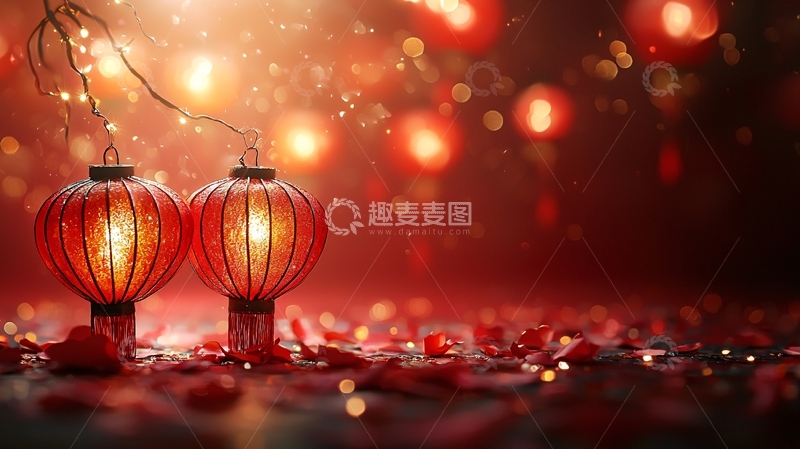高清大图下载【趣麦麦图】红灯笼
