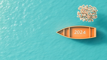 2024新年航海小船