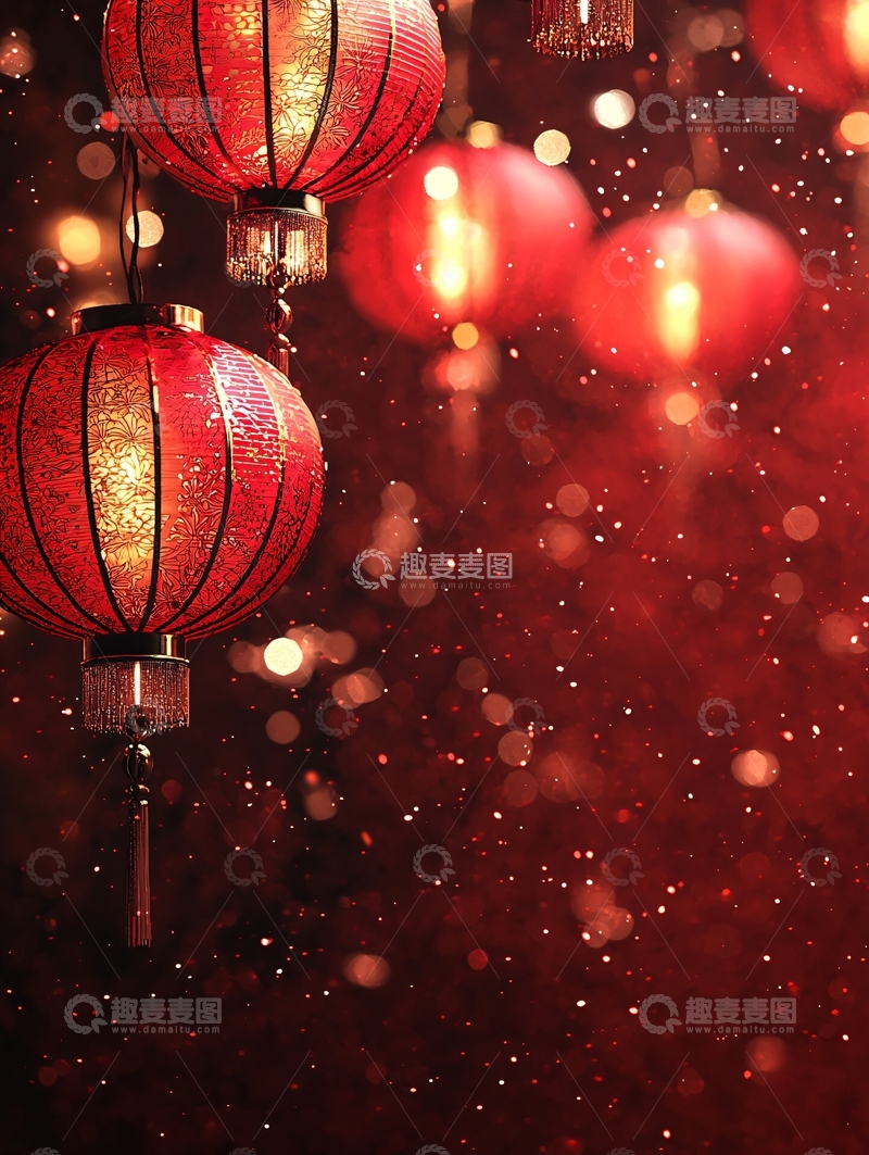 高清大图下载【趣麦麦图】红灯笼
