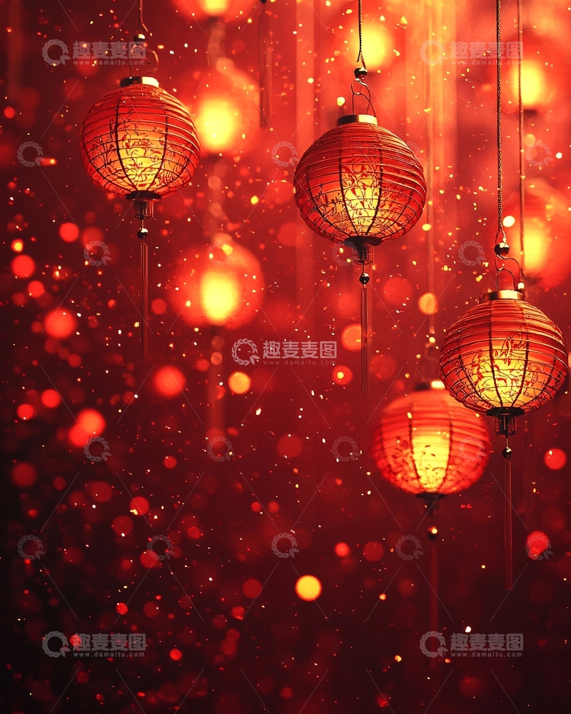 高清大图下载【趣麦麦图】红灯笼