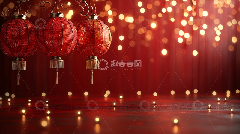 高清大图下载【趣麦麦图】红灯笼