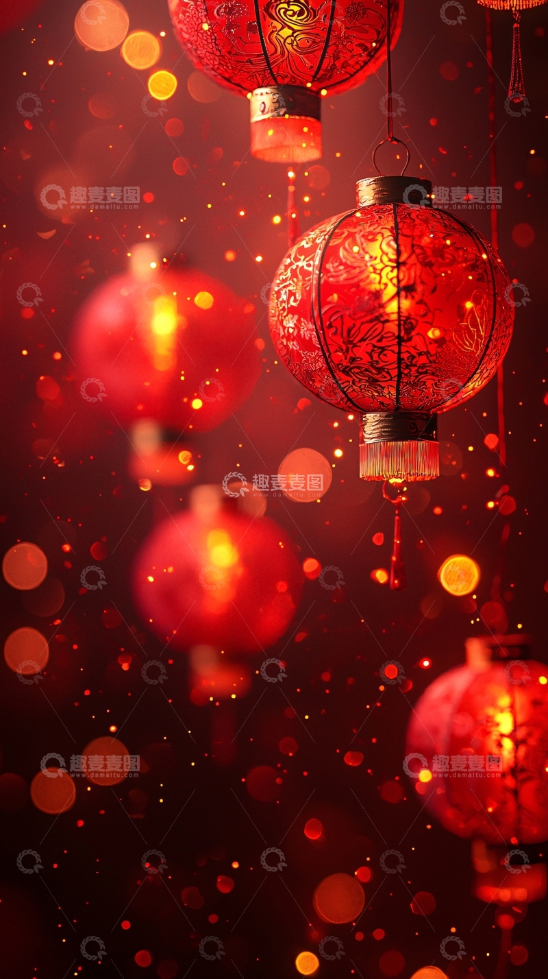 高清大图下载【趣麦麦图】红灯笼