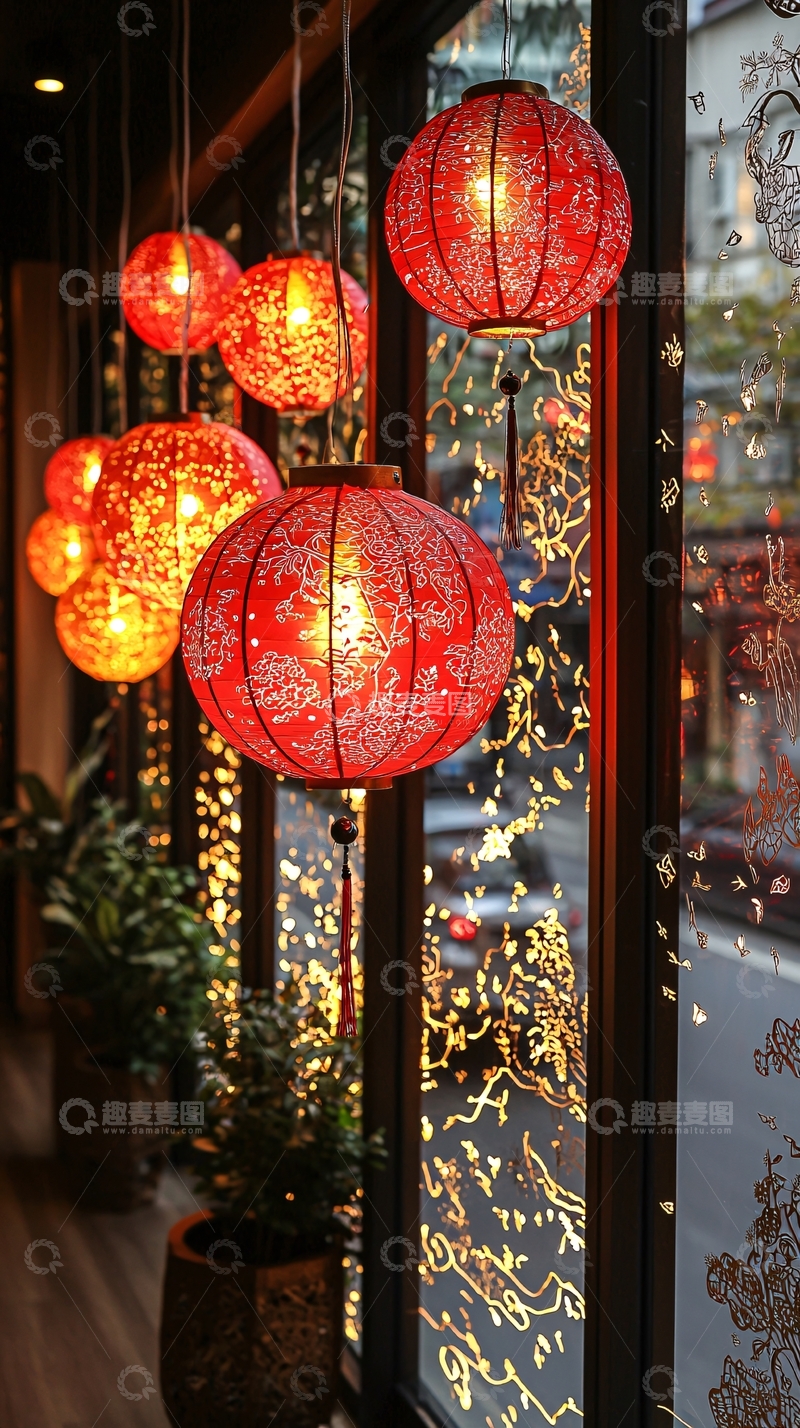 高清大图下载【趣麦麦图】红灯笼