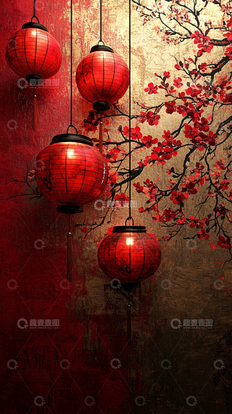 高清大图下载【趣麦麦图】红灯笼