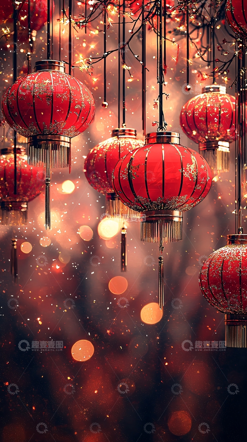 高清大图下载【趣麦麦图】红灯笼