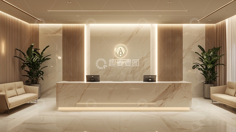 高清大图下载【趣麦麦图】高端酒店大堂设计