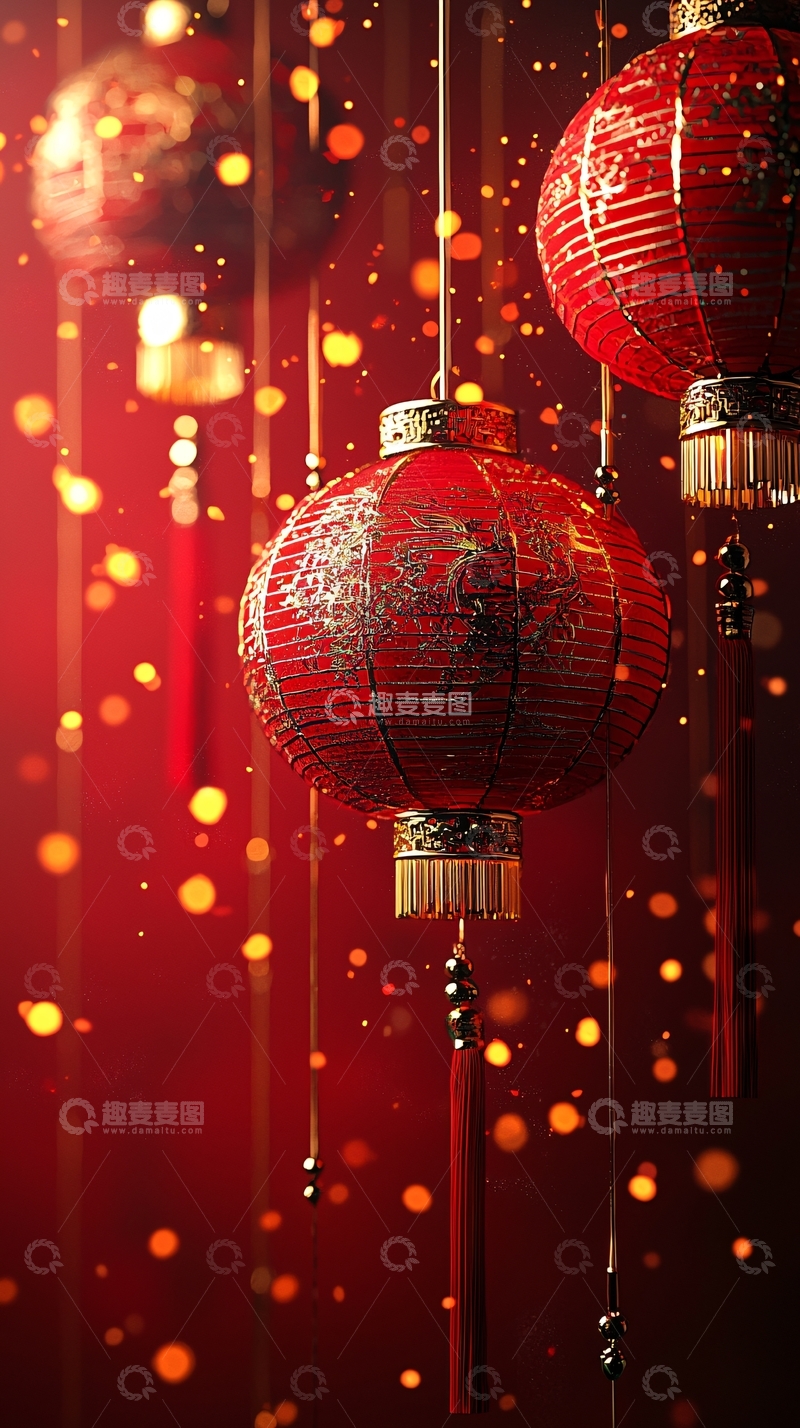 高清大图下载【趣麦麦图】红灯笼