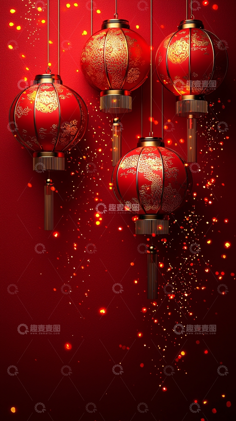 高清大图下载【趣麦麦图】红灯笼