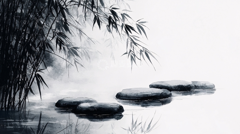 高清大图下载【趣麦麦图】水墨画