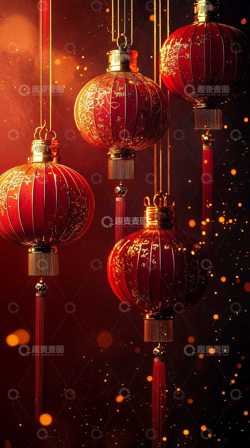 高清大图下载【趣麦麦图】红灯笼