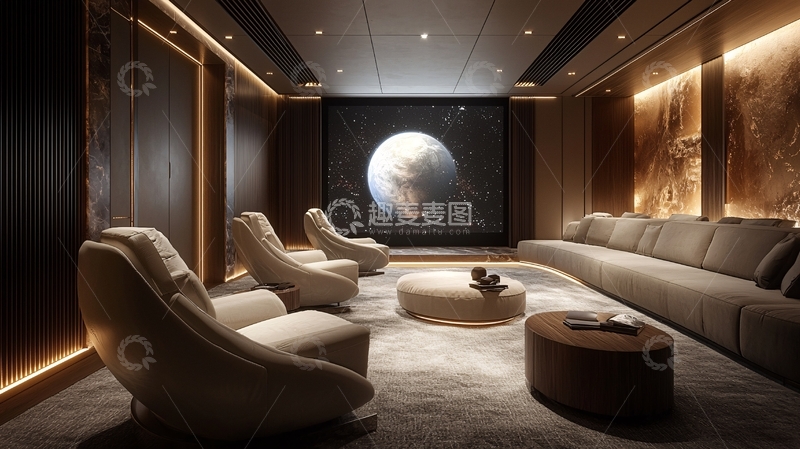 高清大图下载【趣麦麦图】高端私人影院
