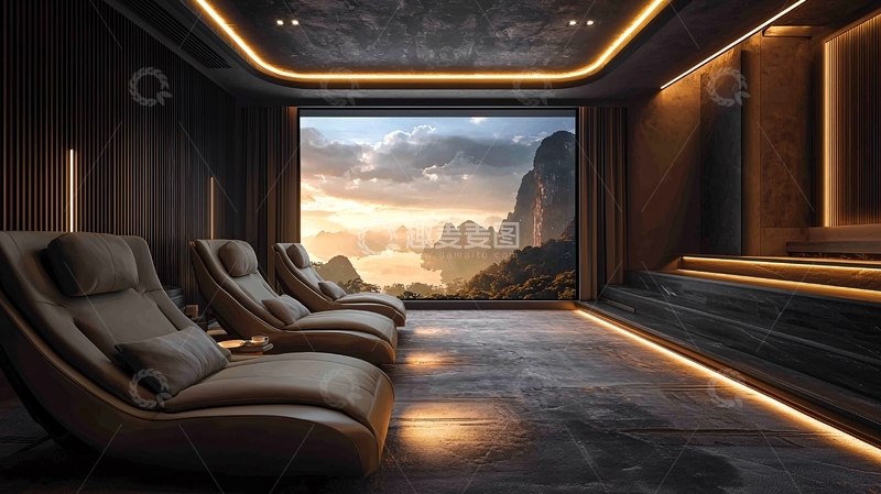 高清大图下载【趣麦麦图】高端私人影院
