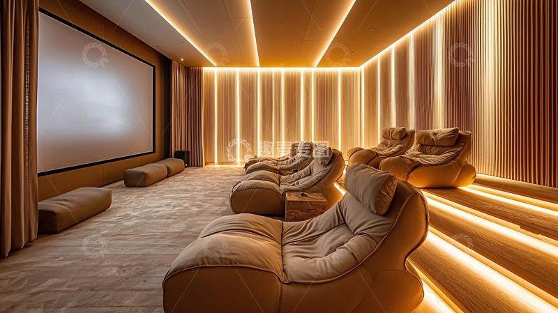 高清大图下载【趣麦麦图】高端家庭影院