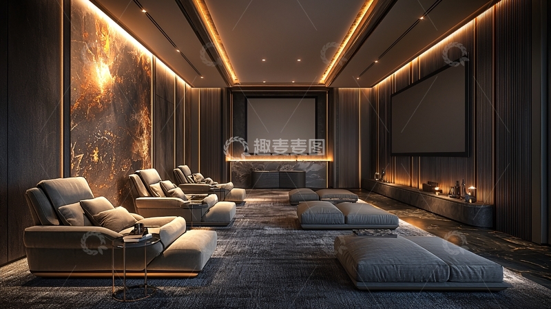 高清大图下载【趣麦麦图】高端私人影院