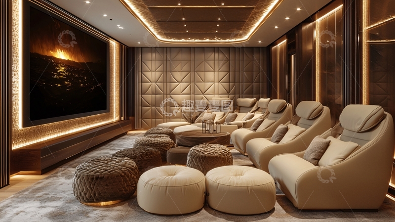 高清大图下载【趣麦麦图】高端私人影院
