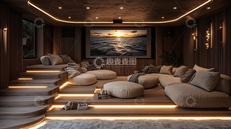 高清大图下载【趣麦麦图】高端私人影院
