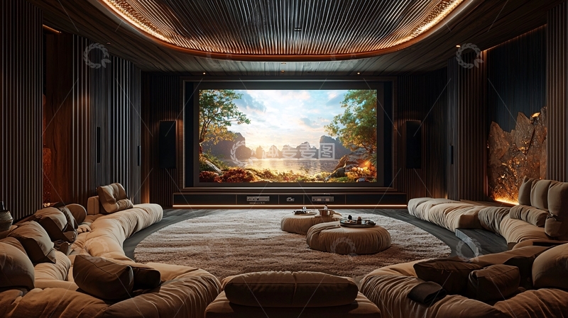 高清大图下载【趣麦麦图】高端私人影院
