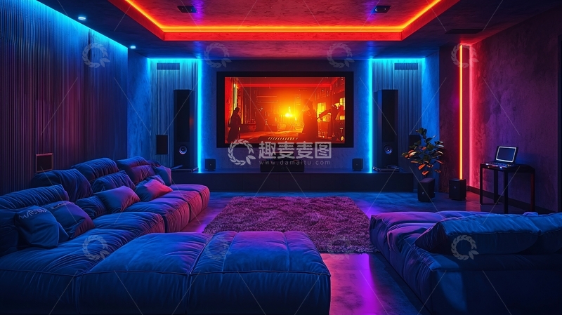 高清大图下载【趣麦麦图】家用影院