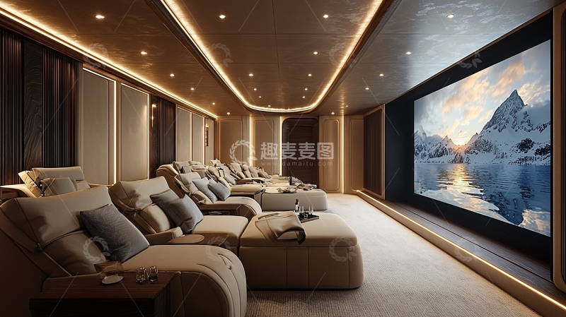 高清大图下载【趣麦麦图】高端私人影院