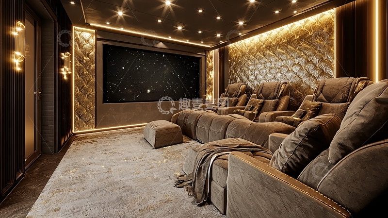 高清大图下载【趣麦麦图】高端私人影院