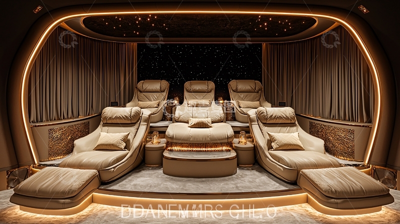 高清大图下载【趣麦麦图】奢华家庭影院