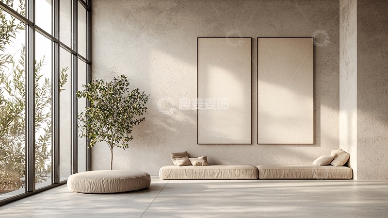 高清大图下载【趣麦麦图】极简风室内设计