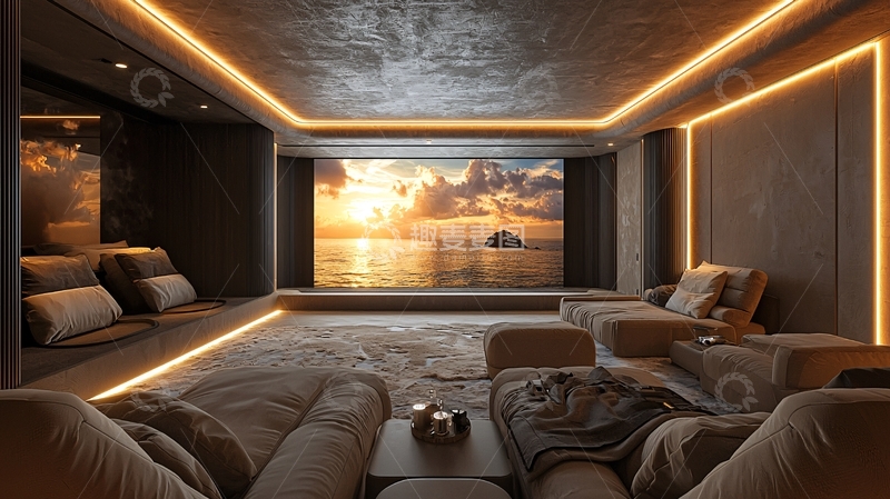 高清大图下载【趣麦麦图】高端家庭影院