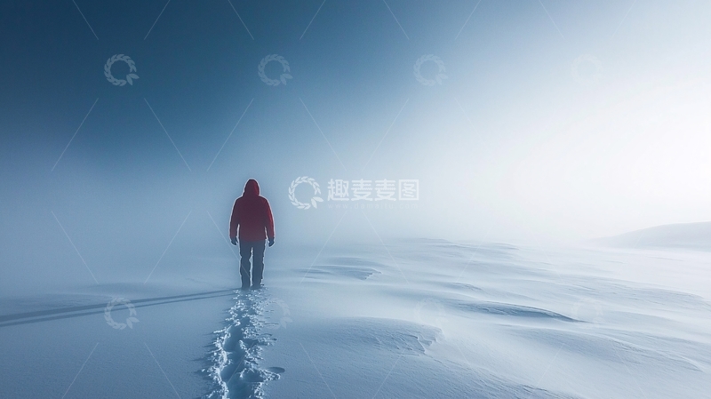 高清大图下载【趣麦麦图】雪地