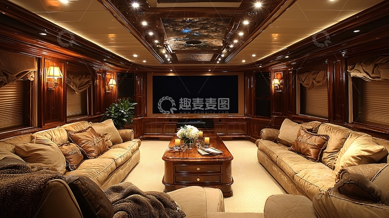 高清大图下载【趣麦麦图】奢华私人影院