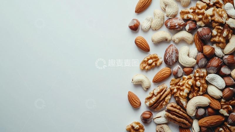 高清大图下载【趣麦麦图】混合坚果