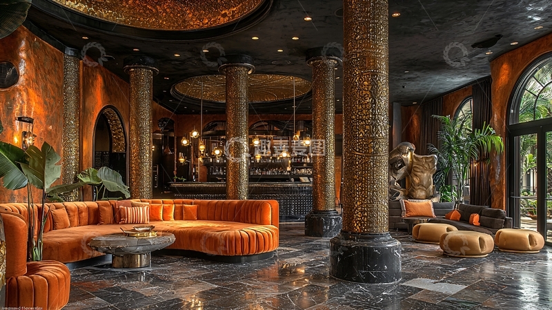 高清大图下载【趣麦麦图】奢华酒店大堂31