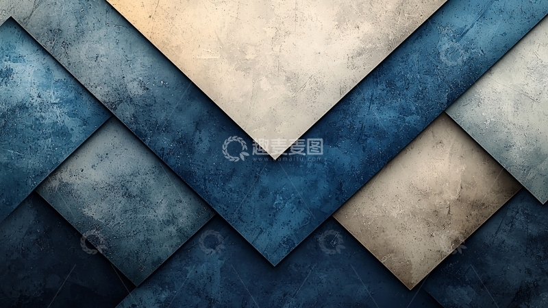 高清大图下载【趣麦麦图】抽象几何背景